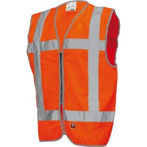 Afbeeldingen van Pum Jas Veiligheidsvest Tricorp Fluororanje