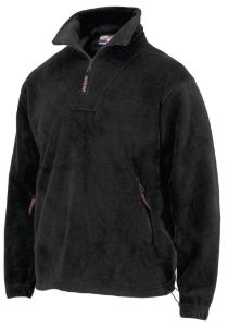 Bild von Jurriens Sweater fleece rom 88 zwart