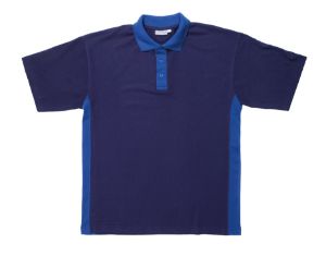 Afbeeldingen van Lekkerkerker Shirt polo marine/korenblauw