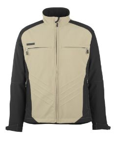 Afbeeldingen van Mattone softshell Mascot dresden khaki/zwart