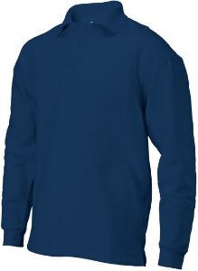 Bild von Pum Sweater polo met boord navy