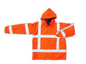 Afbeeldingen van Berging regenjas rws oranje