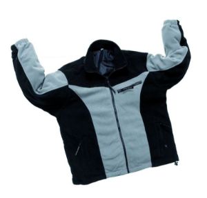 Afbeeldingen van Beton Bouw Jas fleece Kingston zwart/grijs