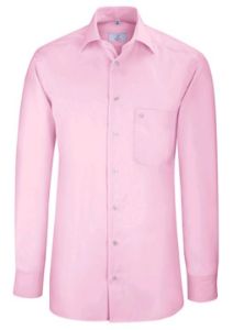 Bild von Greiff heren overhemd roze