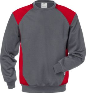 Image de HEK sweater grijs-rood