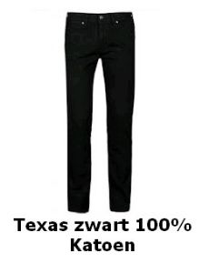 Bild von Broek jeans Wrangler texas zwart