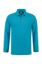 Image de CagAmned Shirt polo lange mouw turquoise/grijs