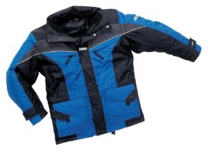 Afbeeldingen van Lekkerkerker Parka Kolding zwart/korenblauw