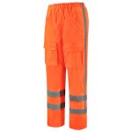 Afbeeldingen van TRICORP SAFETY Regenbroek RWS 503001  rws fluor oranje M